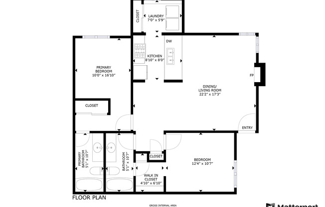 2 beds, 2 baths, 1,000 sqft, $1,499, Unit 958-12