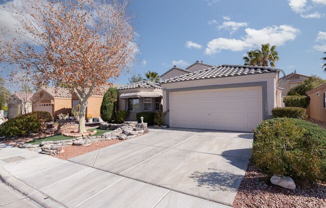 Single Story 3 Bedroom 2 Bath in Seven Hills Gated Community