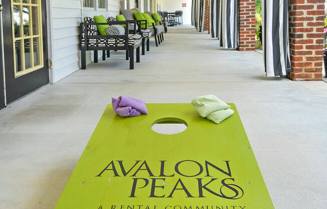 Avalon-Peaks-Apartments-Apex-NC-Cornhole