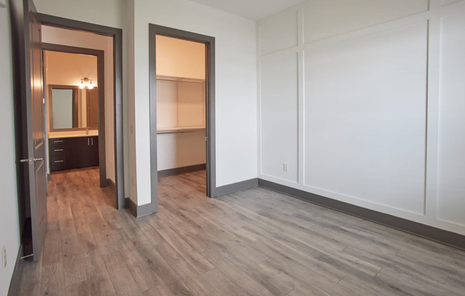 Bedroom with Hard Surface Flooring