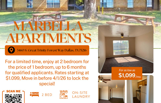 2 beds, 1.5 baths, $1,150, Unit 2053