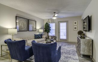 Modern Living Room at Hickory Falls, Villa Rica, GA