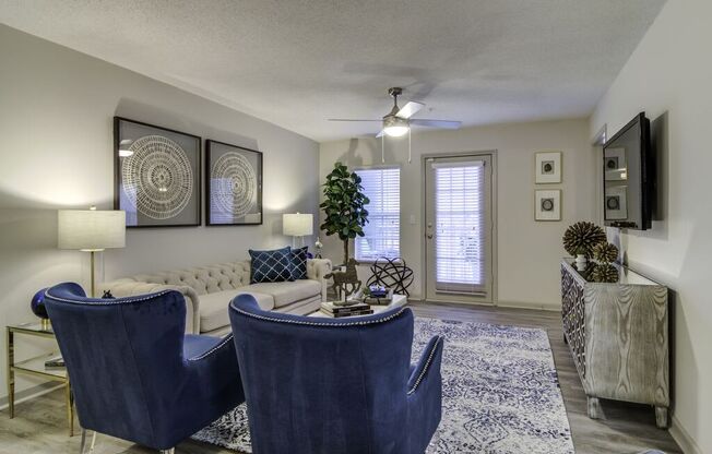 Modern Living Room at Hickory Falls, Villa Rica, GA