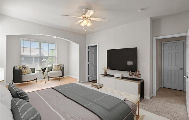 B3 ALLEN Two Bedroom at Deer Creek Apartments