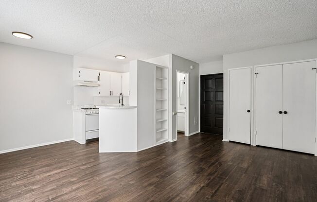 Studio, 1 bath, 495 sqft, $1,325, Unit 107