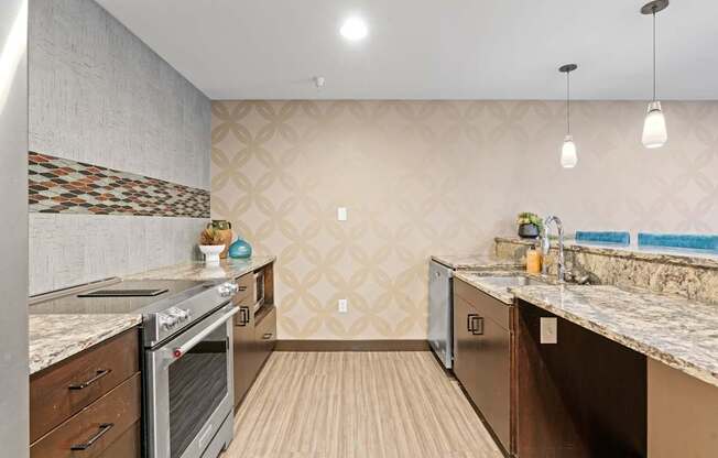 Party Room at The Preserve at Commerce Apartments in Rogers, MN 55374