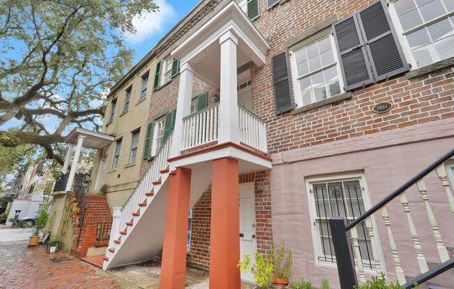 Fully Restored Historic Row House on the most beautiful street in Savannah!