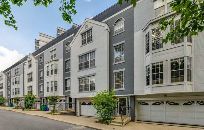 Townhomes exterior  at Lenox Park, Silver Spring, MD, 20910