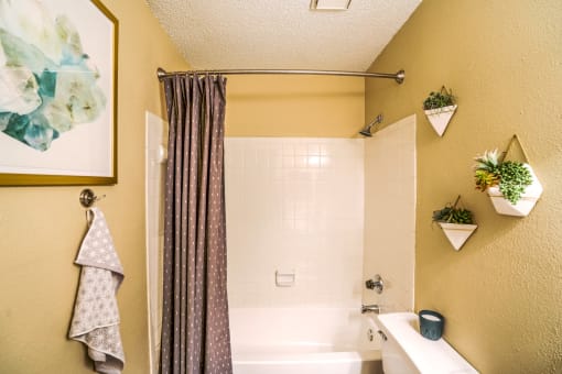 bathroom in luxury apartments near walnut creek