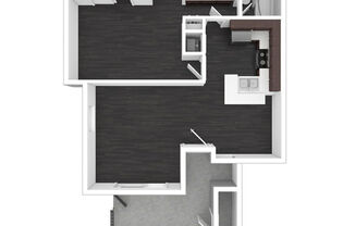 1 bed, 1 bath, 680 sqft, $2,341
