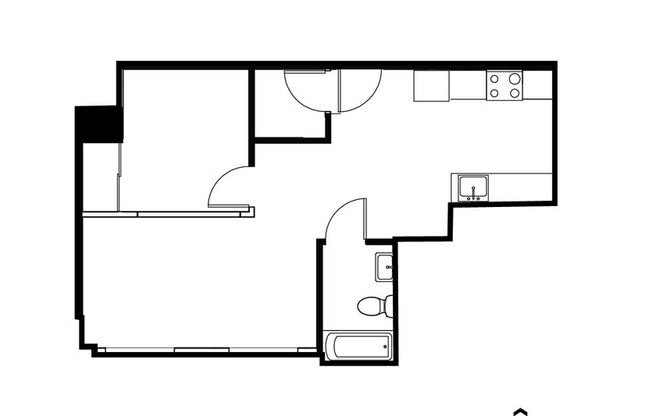 1 bed, 1 bath, 600 sqft, $1,425, Unit 816