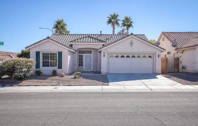 1-Story, 3 bedroom pool home in the North West, Las Vegas, Nevada