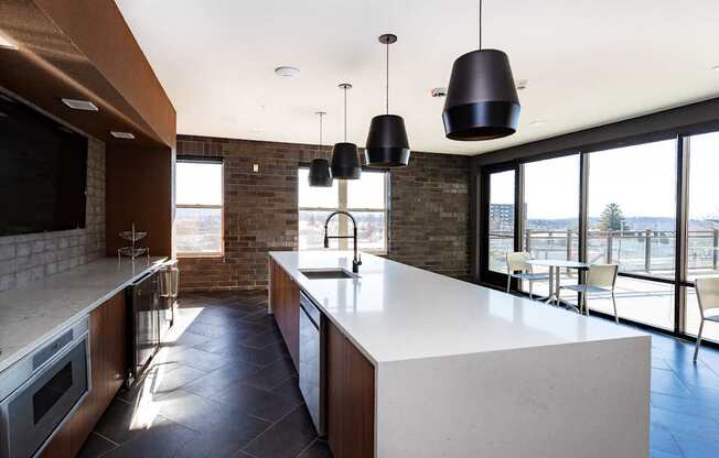 Entertainment Lounge at Center Square Lofts West, Allentown