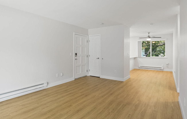 Living Room with Hard Surface Flooring