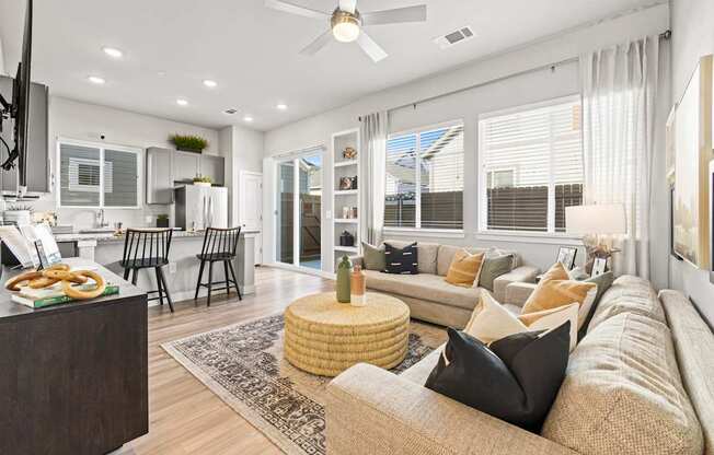 Modern Living Room at Avilla Lakeridge, Arlington, TX 76002