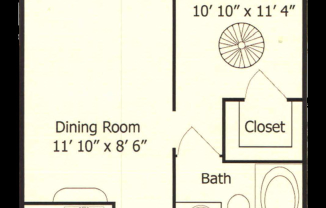 1 bed, 1 bath, 711 sqft, $1,349, Unit 149