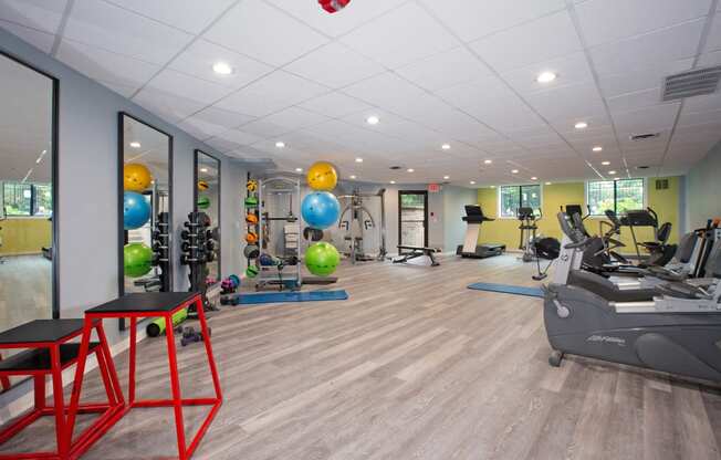 Laurel West End Apartments in Golden Valley, MN photo of Fitness Center