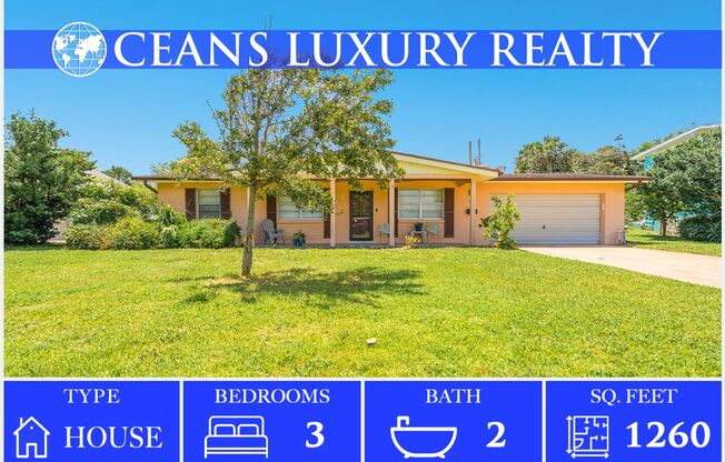 Beachside Ormond Beach Home