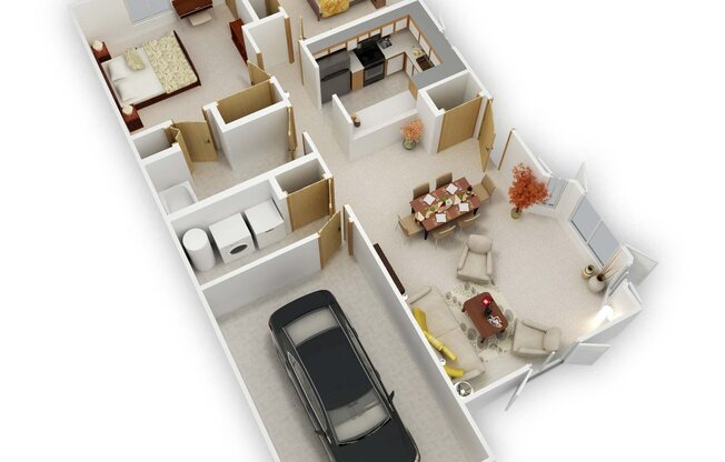 2 beds, 1 bath, 985 sqft, $2,065