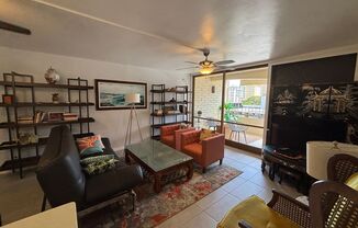 Governor Cleghorn - Waikiki - 2/1/1 - $3,000 - Fully Furnished