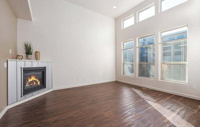 Faux Wood Flooring at Verraso Village Townhomes, Meridian