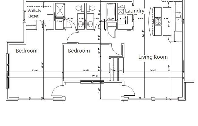 2 beds, 2 baths, 1,356 sqft, $1,830, Unit 108