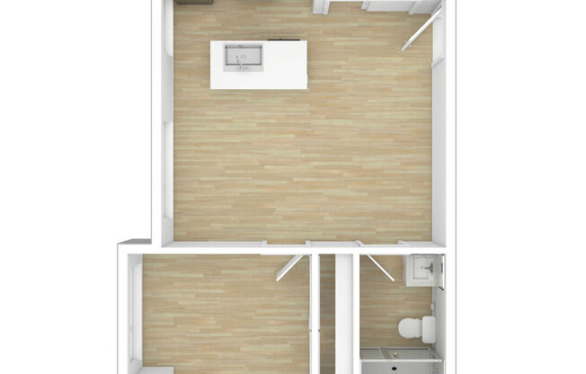 1 bed, 1 bath, 474 sqft, $2,275