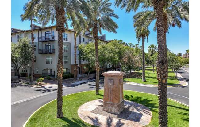 exterior of Roosevelt Square apartments