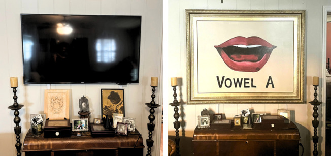 DIY Tutorial: How to Create a Decorative TV Cover in a Small Space