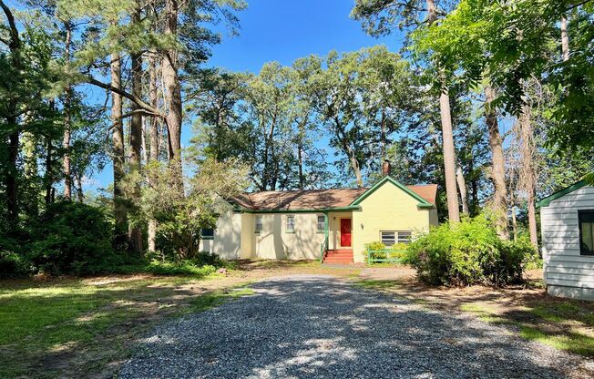 Live on the Water! Private Secluded Home on 1.5 Acres in Lake Shores surrounded by Gorgeous Water Views!