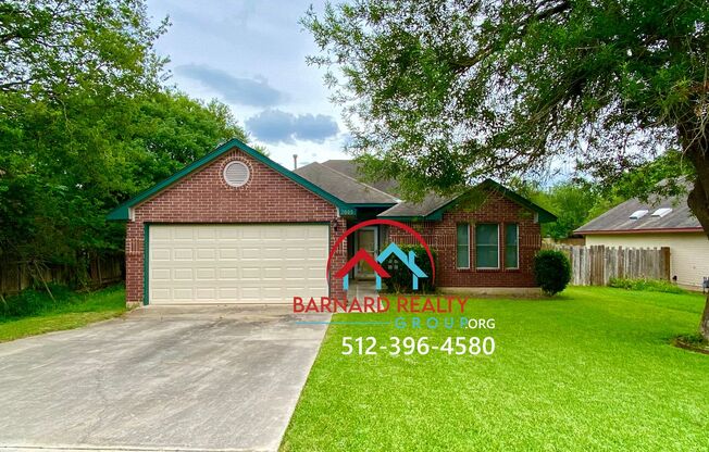 Available August 1: 3 bed/2 Bath with 2 Car Garage and Fenced Yard