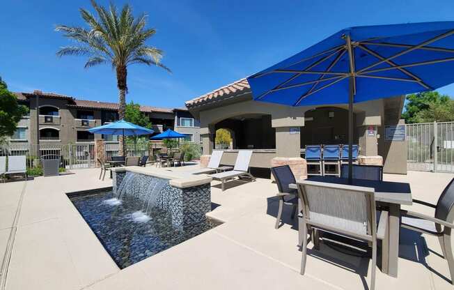 Poolside Cabana With Bbq at The Paramount by Picerne, Las Vegas