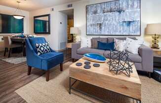 The Pointe at Lenox Park model unit.