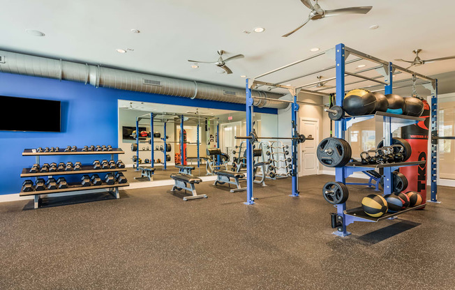 Fitness Center at The Oasis at Moss Park Preserve, Orlando, FL, 32832