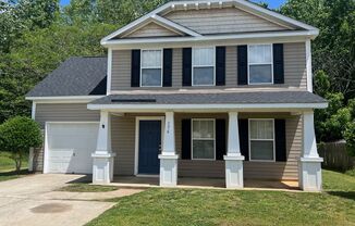 Charming 3 Bed/2.5 Bath Home - 2 Story - 1 Car Attached Garage - Covered Porch - Private Wooded Back