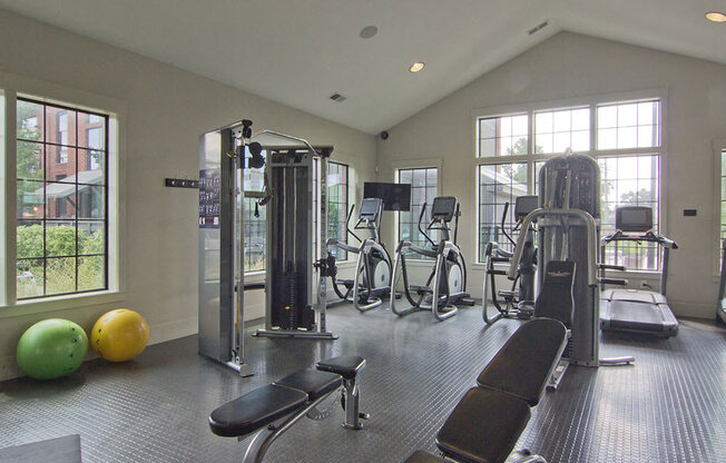 Fitness Center at Hayden Lofts Apartments, Dublin, OH, 43016
