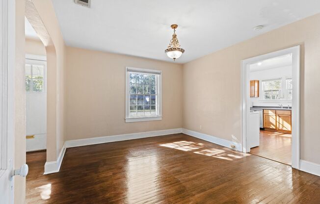 Location location location! This 2 bedroom 1 bath home is convenient to everything!