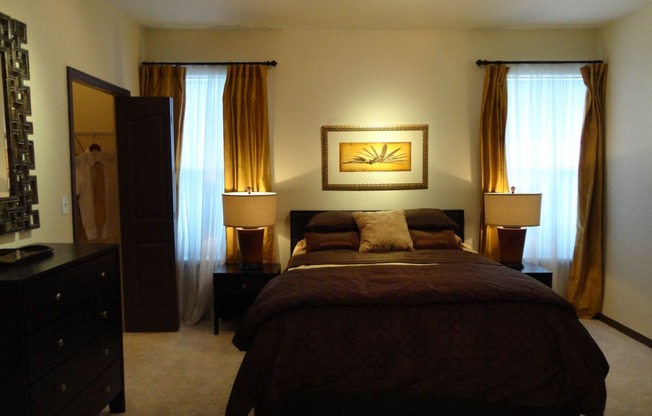 Interior Unit  Bedroom Double Windows Allegro Palms Riverview Florida
