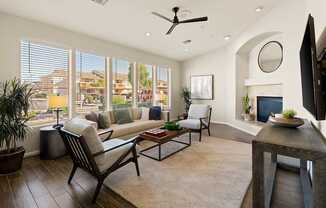 Ample seating in clubhouse - Arrowhead Landing Apartments