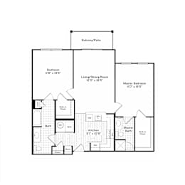 2 beds, 2 baths, 1,048 sqft, $2,954