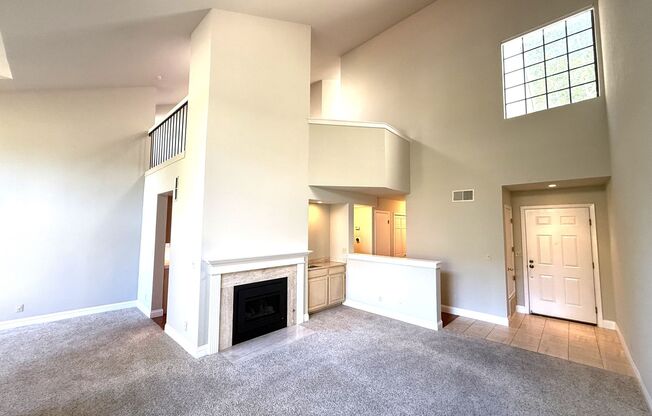 LARGE TWO BEDROOM TWO AND ONE-HALF BATH CONDO WITH LOFT AND GARAGE IN PACHECO VALLEY