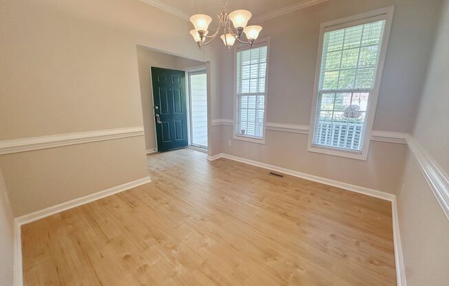 Beautiful 3 bedroom 2 1/2 bath single family home in Wake Forest