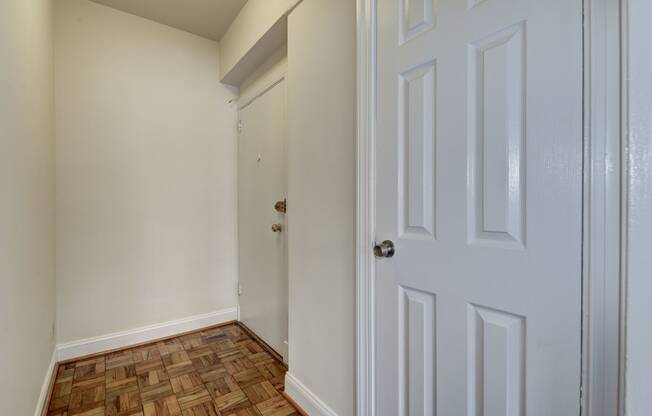 Parquet Hardwood Floors at Park Crescent, Washington, DC, 20009