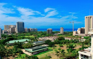 City and Coastal Views from Pavilion at Waikiki