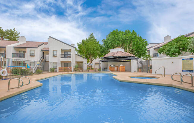 our apartments offer a swimming pool