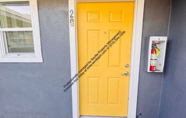 RECENT UPDATES COMPLETED: Move-In Ready 1BR/1BA