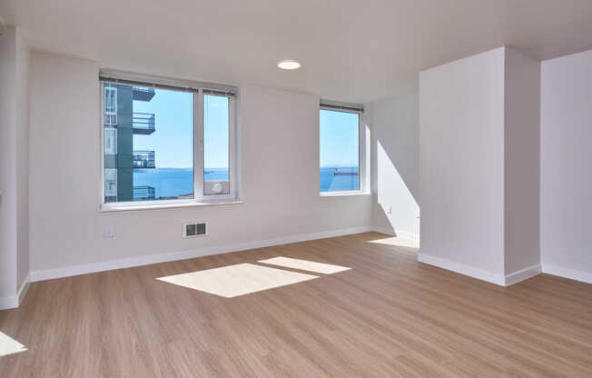 Living Room with Hard Surface Flooring