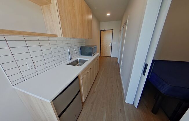 Studio, 1 bath, 314 sqft, $1,250, Unit 411
