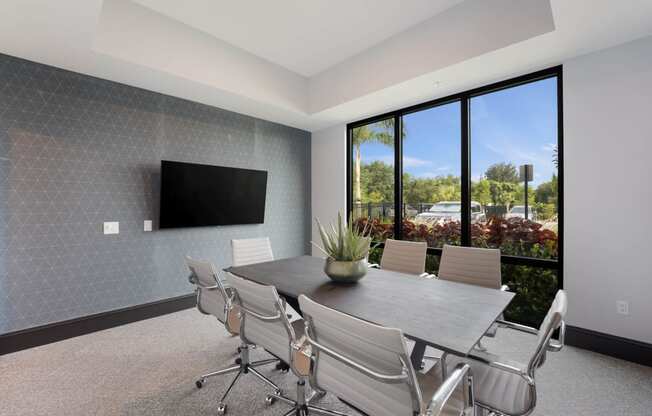 Conference room at AxisOne, Stuart, FL, 34994