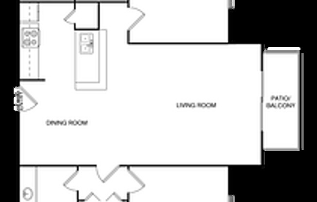 2 beds, 2 baths, 1,020 sqft, $1,290, Unit 1811